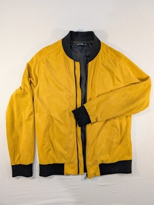 Shein Mens Casual Lightweight Jacket Softshell Flight Bomber Varsity Coat Medium