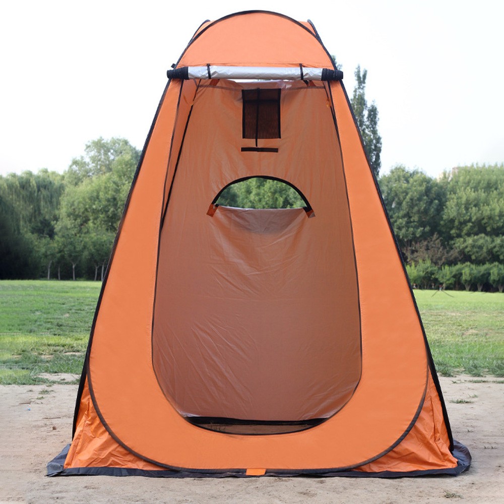 Pop Up Privacy Tent Shower Tent Outdoor Camping Bathroom Toilet Tent Portab VLAQ