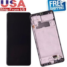 For Samsung Galaxy A22 4G A225F A225M LCD Touch Screen Digitizer Display w/Frame
