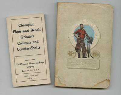 Vintage Champion Blower and Forge Co. Trade Catalog 1914 Blacksmithing Machining