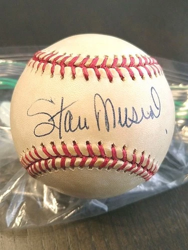 Stan Musial Autograph Official National League Baseball PSA DNA Cardinals
