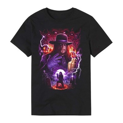 Black The Undertaker Hells Gate T-Shirt Size S-5XL
