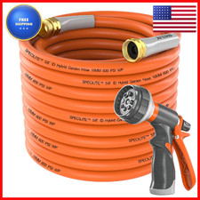 Specilite Garden Hose 50 Ft X 5/8 In Heavy Duty Flexible And Lightweight Water