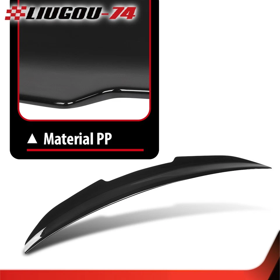 Fit For 2015-2020 BMW 4 Series 428i 430i 440i Gran Coupe Rear Trunk Spoiler Wing - Image 4 of 4