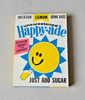 Vintage Full Unopened Packet Of Heinz Lemon Flavoured Happy Ade