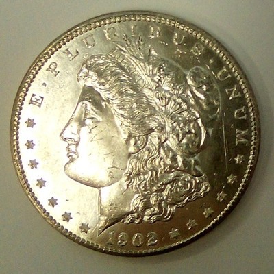 1902-O Morgan Dollar $1 Brilliant Uncirculated Prooflike Appearance