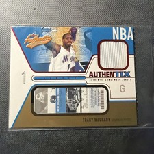 Tracy McGrady Cards and Autographed Memorabilia Guide 5