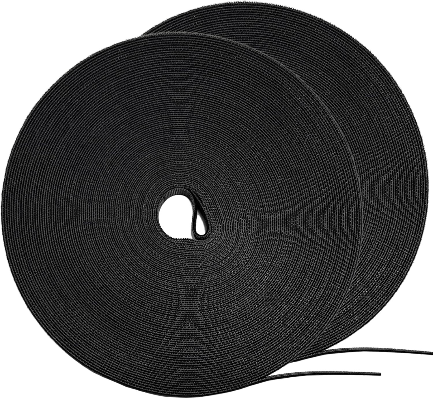 164Ft X 1/2 Inch Reusable Fastening Cable Ties,  Hook and Loop Roll, Self-Grippi