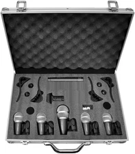 Pyle PDKM7 Drum Microphone Set