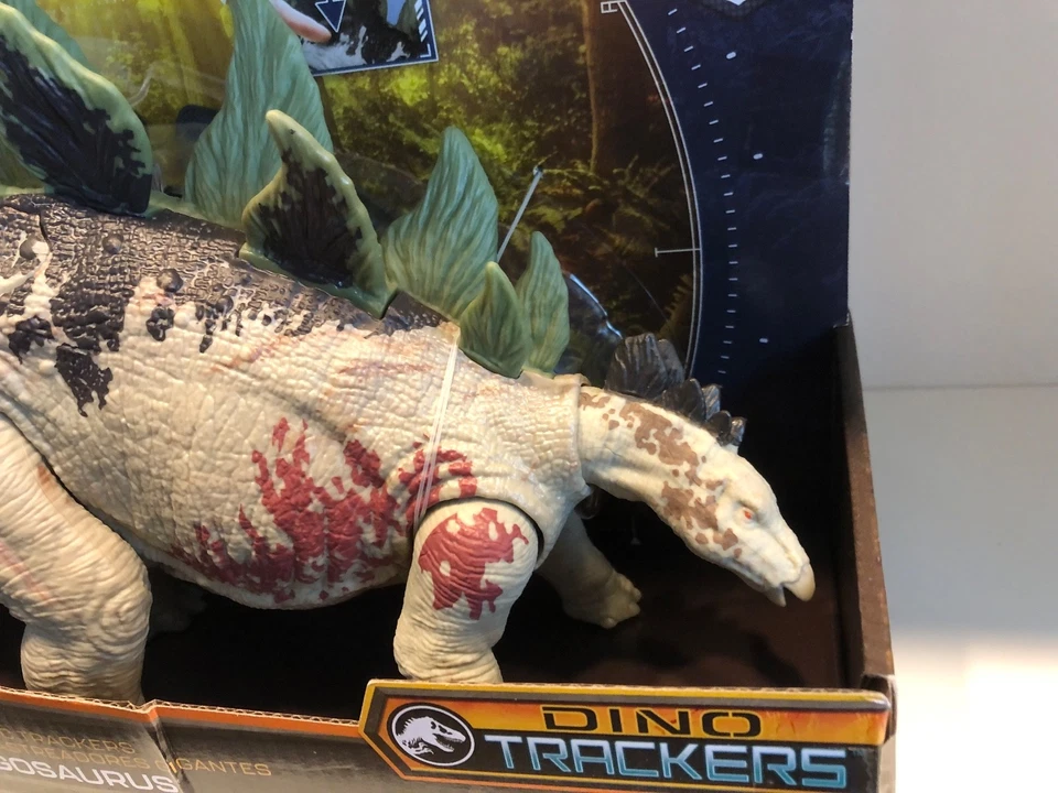 Mattel HLP24 - Jurassic World - Dino Trackers - Gigantic Trackers, Stegosaurus - Bild 3 von 4