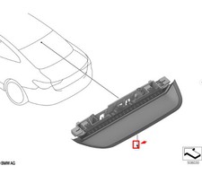 BMW 4er Gran Coupé G26 Dritte Bremsleuchte hinten 63257477631 NEU ORIGINAL