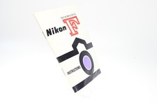 Nikon F Fully Automatic Reflex Instruction Owners Manual Guide Book G335