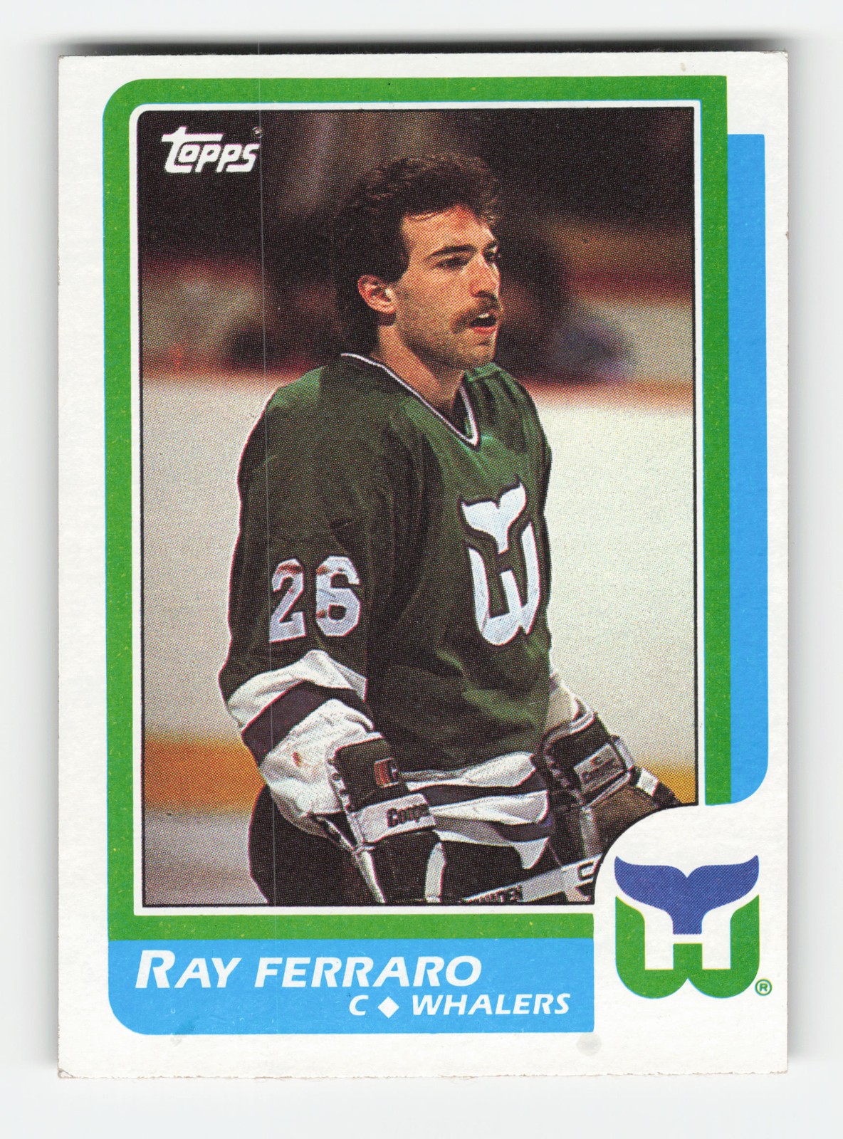 1986-87 Topps #160 Ray Ferraro RC Excellent