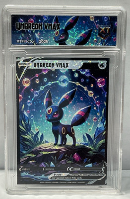 Umbreon V MAX CollectorsXT Custom XTFractor Card POKEMON