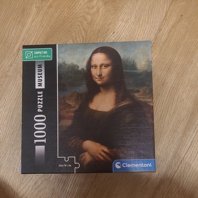 Mona Lisa Leonardo Da Vinci NEU 50x70 cm 1000 Museum Puzzle Clementoni Louvre  