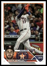 2023 Topps #649 David Hensley RC