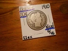1910 silver Barber Half Dollar G/VG TOUGH DATE!!!! LOOOOOOK!!!!!!!