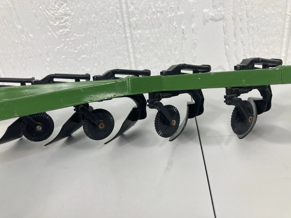 Culata de arado inferior vintage Ertl escala 1/16 John Deere 6 #525 diecast vintage Foto 3 de 4