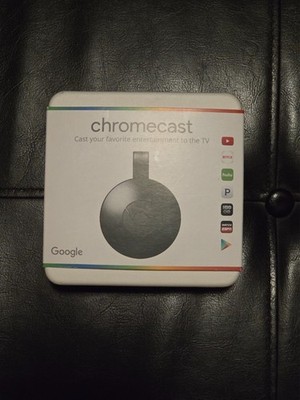 Google Chromecast (2nd Generation) HD Media Streamer -Black (GA3A000180-A14-Z01)