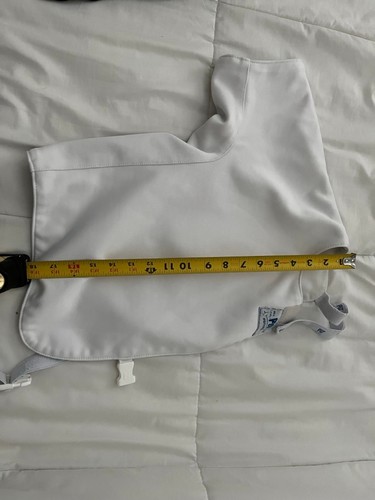 PBT Fencing Underarm Protector White (Plastron) 350N Small Right Hand