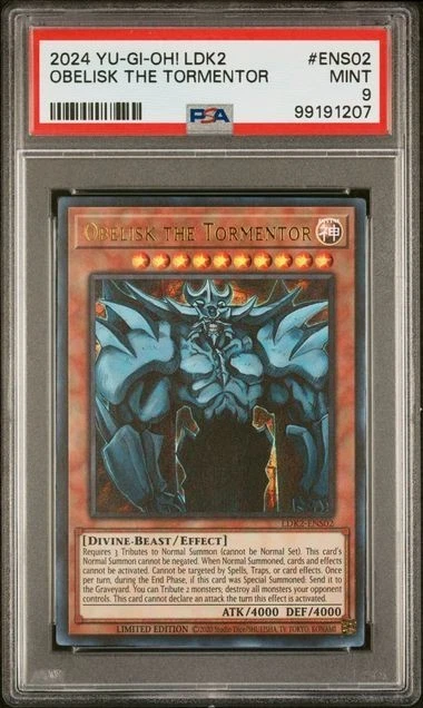 Obelisk The Tormentor Konami Yu-Gi-Oh! TCG Professional Sports