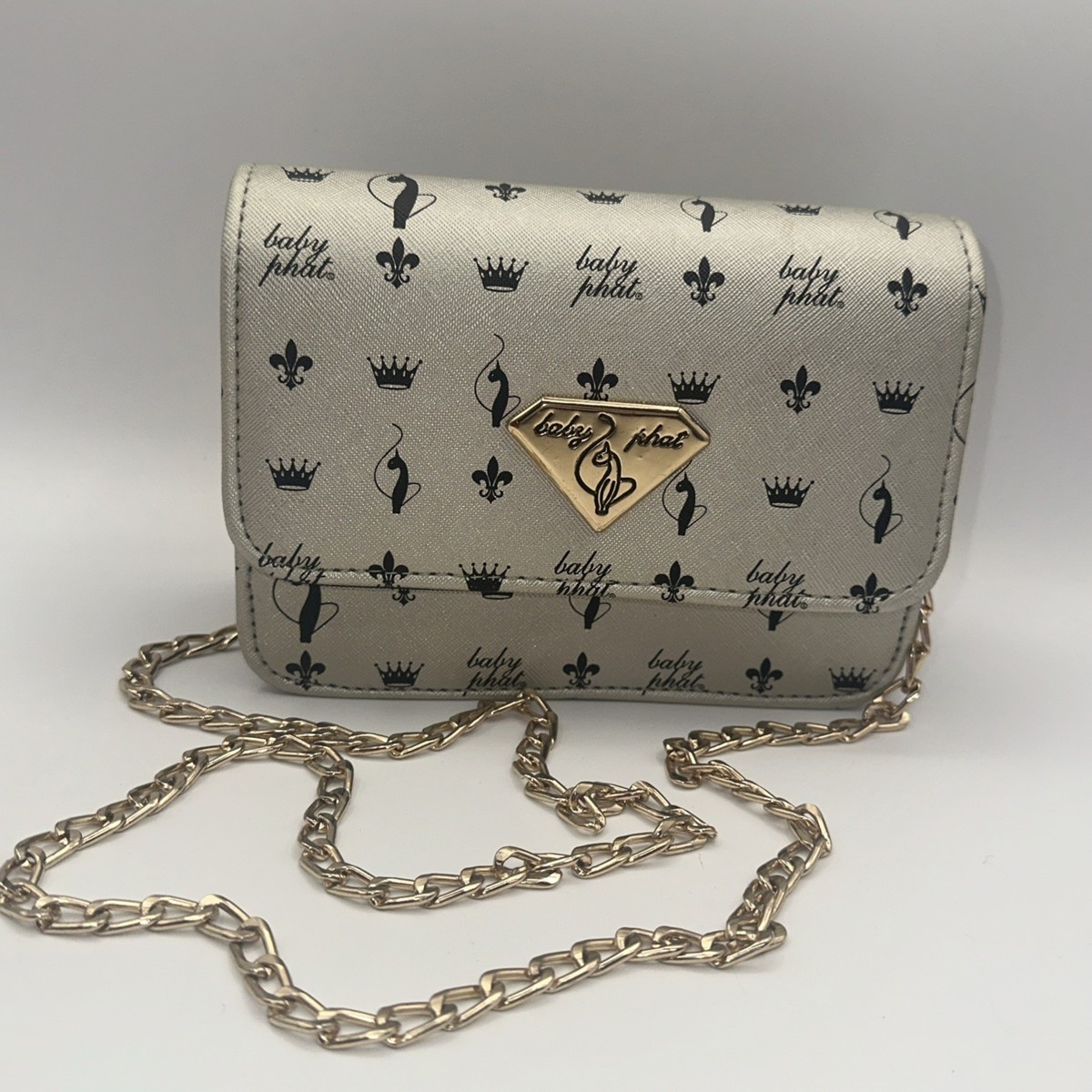 Y2K babyphat Crossbody Y2k Baby Phat Metallic Pink Crossbody Bag | Mercari main image 3