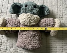 Grogu Baby Yoda Handmade crochet Little One Stuffy mandalorian wise one StarWars