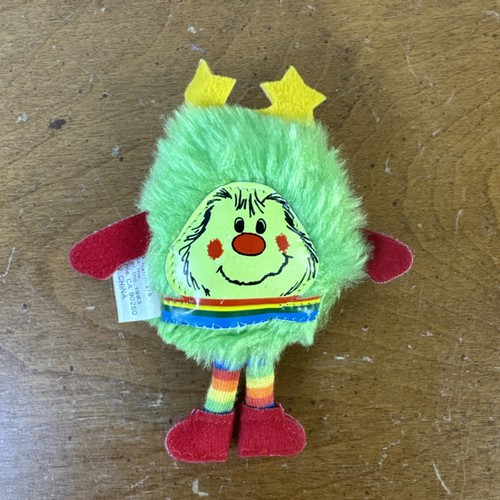 Rainbow Brite Vintage Green Plush MINI Twink Sprite 1983 Hallmark Mattel 1983 4"