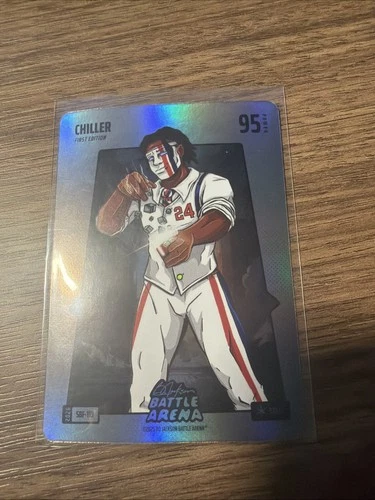 Bo Jackson Battle Arena 2026 Chiller Cam Thomas SBF-119 Silver Battlefoil