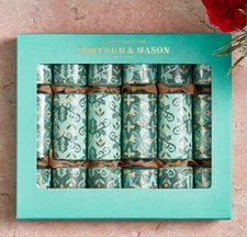Fortnum & Mason Mini Christmas Cracker Set- Piccadilly / Set of 6 NIB