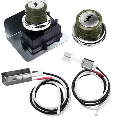 Grill Igniter Kit Replacement for Weber 91360, 67847, 67726 Igniter Kit, Suit...