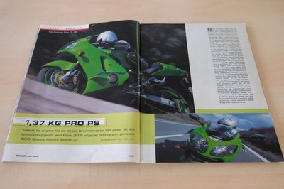 Motorrad 07/2000 Kawasaki Ninja ZX-12R mit 178PS im TEST auf 6 Seiten