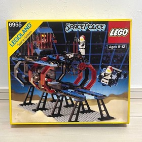 Lego 6955 Space System Space Police Space Lock-Up Isolation Base Used Japan