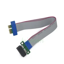 PCI-E PCI Express Riser Card Flexible Extender Ribbon Extension Cable 200mm