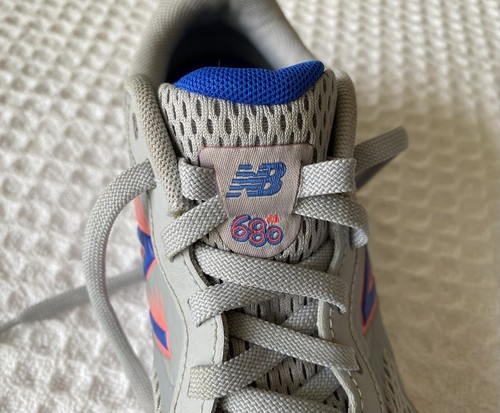 NEW BALANCE Kids 680 v6 Sneakers Lace-up Running Shoes - Youth 3.5 W Wide - Picture 3 of 11