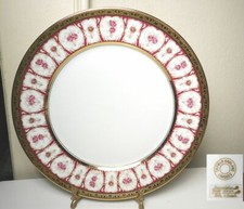 Chas Field Haviland GOLDEN ROSES Dinner Plate(s) 