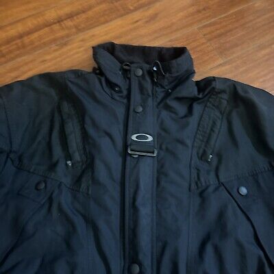 RARE 90s Oakley G Software Tech Utility Nylon Jacket Black RARE 90s Oakley G Software Tech Utility Nylon Jacket Black