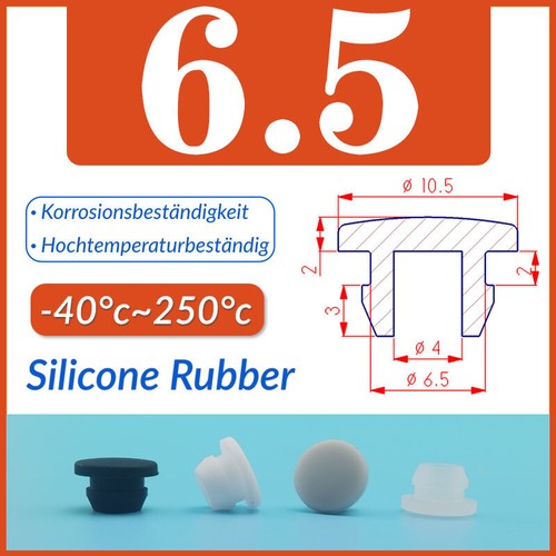 2.5mm-60.6mm Silicone Rubber Grommet Plug Bungs Cable Wiring Protect Bushes - Picture 17 of 63