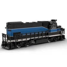 ZITIANYOUBUILD MOC-105951 Pacific GP15 Train 1433 Piece Building Set Set