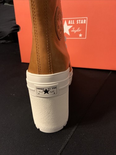 Converse Damen Leder Chuck 70 DE LUXE Absatz Größe 10 Cognac - Bild 6 von 9