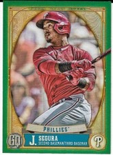 2021 Topps Gypsy Queen Green #199 Jean Segura Philadelphia Phillies