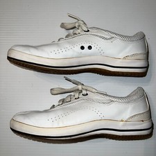 Keds Women's Tennis Shoes Size 8 White See scape's on back of both shoes