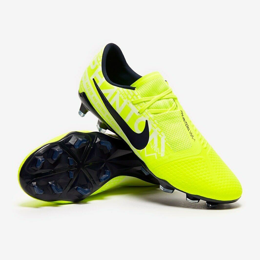 Nike Phantom Venom Pro FG Soccer Cleat Shoe Volt Obsidian Volt