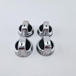 Genuine KitchenAid Range Oven, Knob Set of 4 # W10156260(3) W10156261(1)