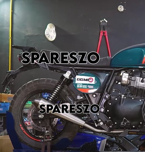 "POWERAGE EXHAUST WITH MID PIPE" FIT FOR ROYAL ENFIELD BEAR 650 - Picture 11 of 22