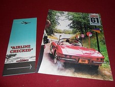 1961 Corvette Brochure Catalog Bonus Chevrolet Service Item 61 Chevy Vette 1961 Corvette Brochure Catalog Bonus Chevrolet Service Item 61 Chevy Vette