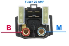 Starter Solenoid For Yamaha 4XE-81940-00-00 4XE-81940-12-00