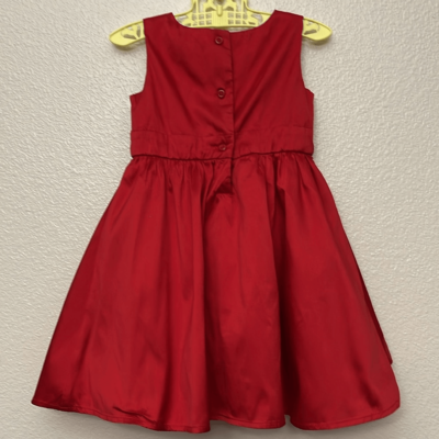 Children's Place Red Holiday Dress Size 18-24 Months | eBay