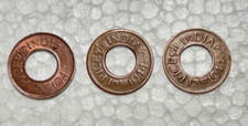 1944s Un Pice Inde Britannique George V1 Couronne Lot Set 3 Pièce, de Collection