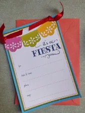 Always Anna 10pk FIESTA Fill-In Invitations